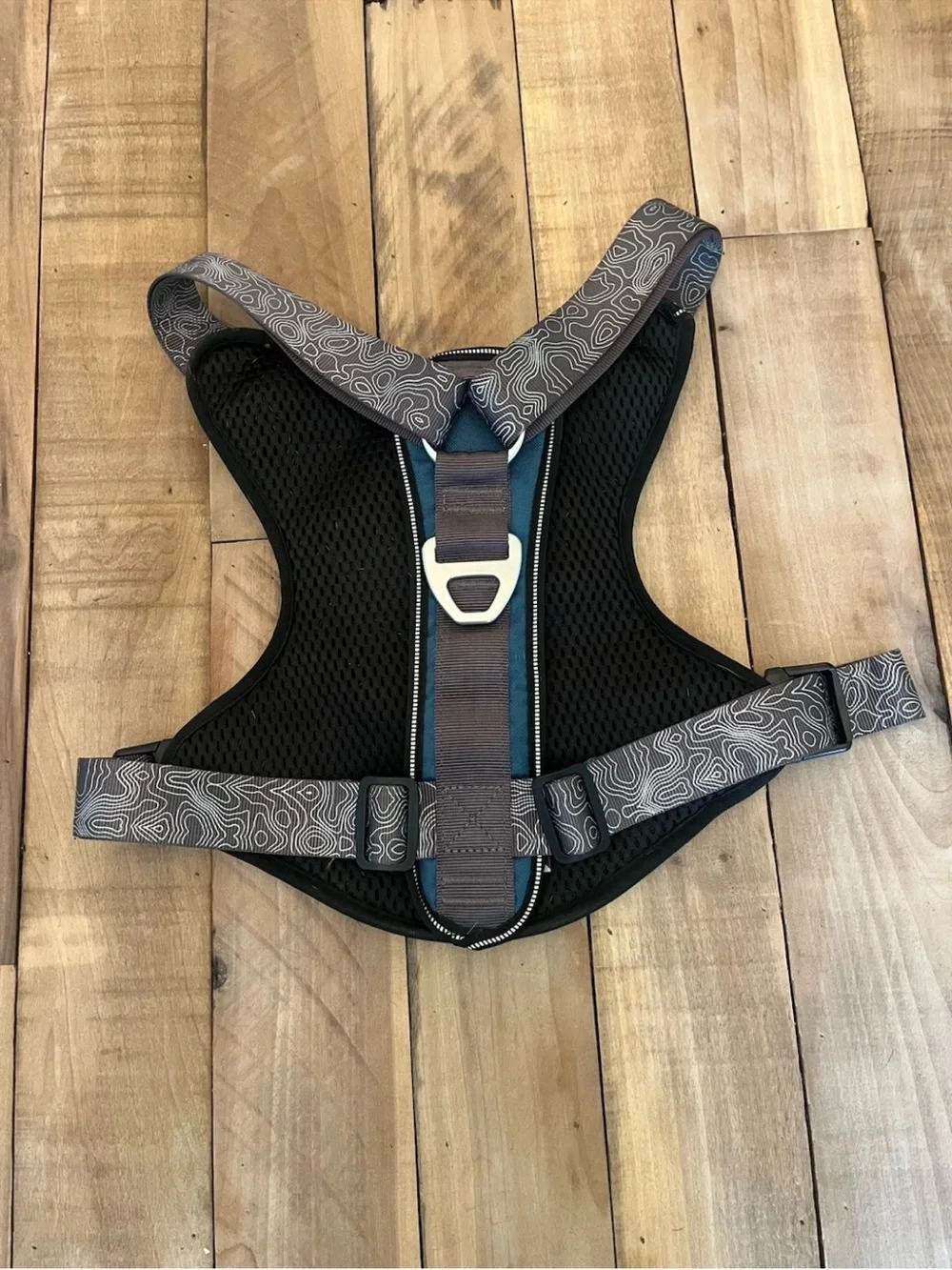 Arcadia Trail XL Blue Expandable Backpack Dog Harness